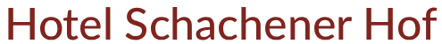 Hotel Schachener Hof-logo