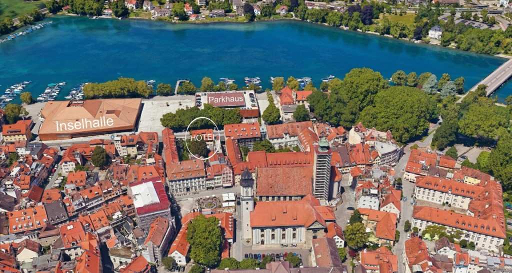 Luftaufnahme einer Stadtansicht